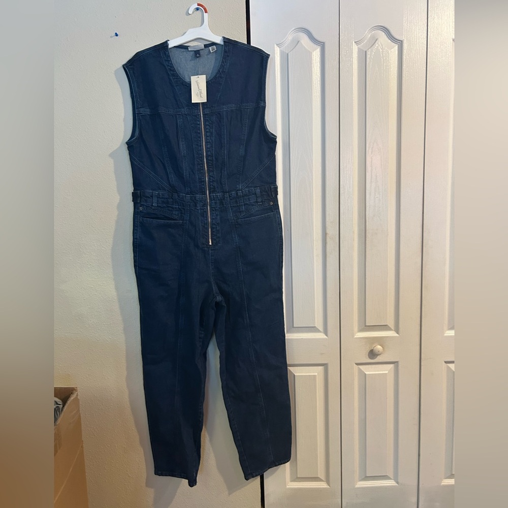 Universal Thread Blue Denim Overalls